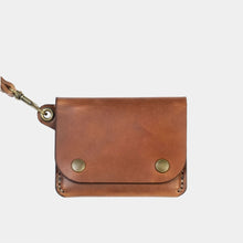Load image into Gallery viewer, Small Trucker Wallet w/ Wristlet