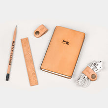 Load image into Gallery viewer, Leather Cord Keeper (Set of 2)