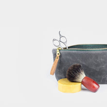 Load image into Gallery viewer, Waxed Canvas Zip Bag