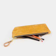 Load image into Gallery viewer, Waxed Canvas Zip Bag
