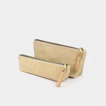 Load image into Gallery viewer, Waxed Canvas Zip Bag