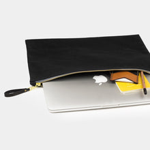 Load image into Gallery viewer, Waxed Canvas Zip Folio