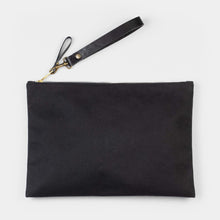 Load image into Gallery viewer, Small Zip Folio w/ Leather Wristlet
