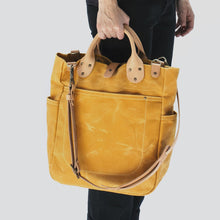 Load image into Gallery viewer, Garrison Waxed Canvas Carryall
