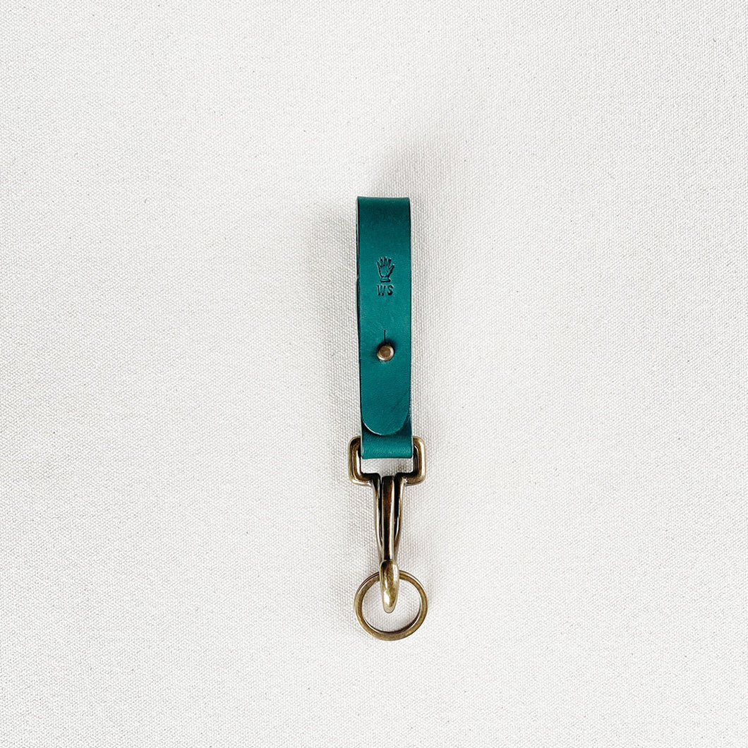 Leather Belt Loop Keychain