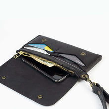 Load image into Gallery viewer, Long Trucker Wallet w/ Wristlet
