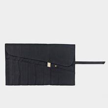 Load image into Gallery viewer, Waxed Canvas Pencil Roll Up
