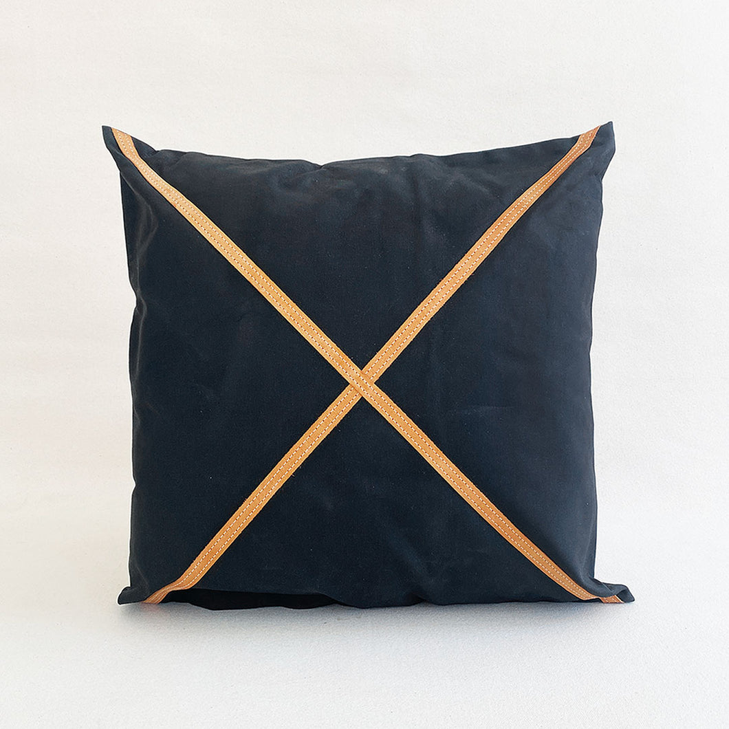 Waxed Canvas Pillow #110