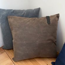 Load image into Gallery viewer, Waxed Canvas Pillow #113
