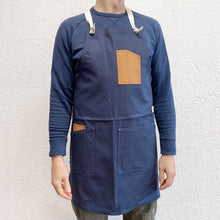 Load image into Gallery viewer, Canvas Crossback Apron #128
