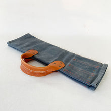 Load image into Gallery viewer, Waxed Canvas Knife Roll #124
