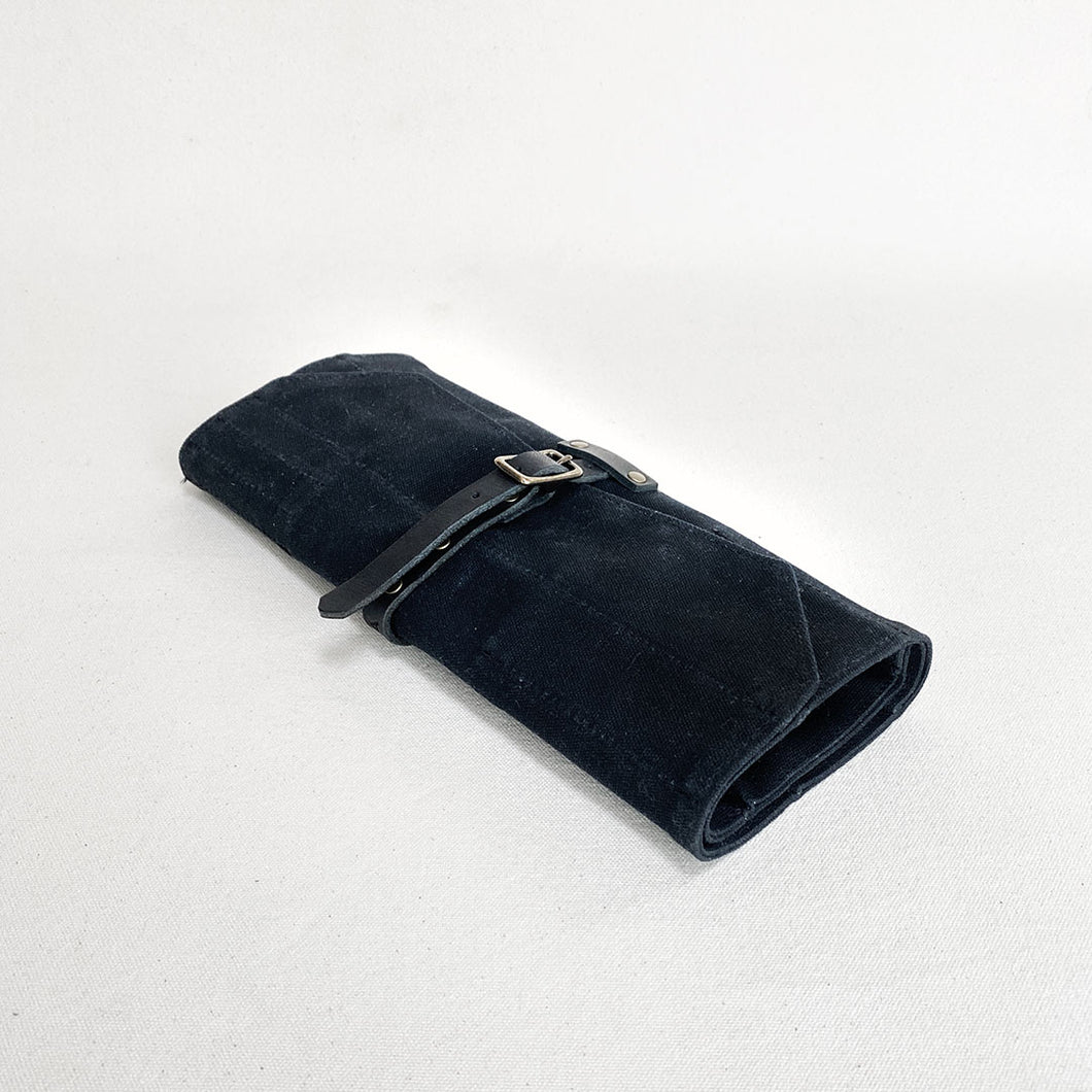 Waxed Canvas Tool Roll #102