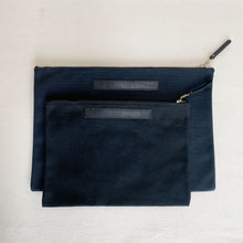 Load image into Gallery viewer, Large Waxed Canvas Zip Folio #120
