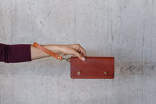 Load image into Gallery viewer, Long Trucker Wallet w/ Wristlet
