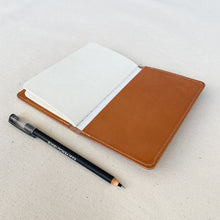 Load image into Gallery viewer, Stitched Leather Notebook Cover
