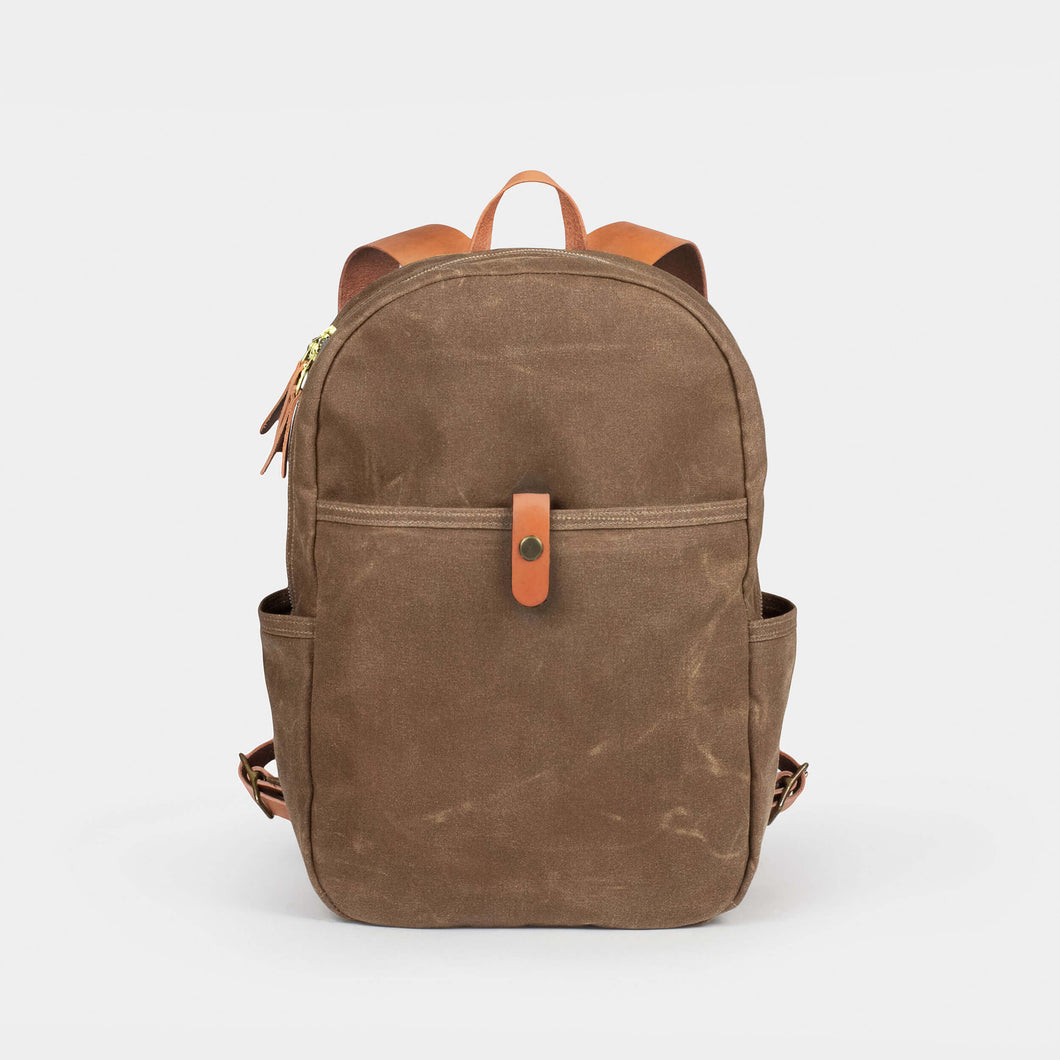 Waxed Canvas Backpack