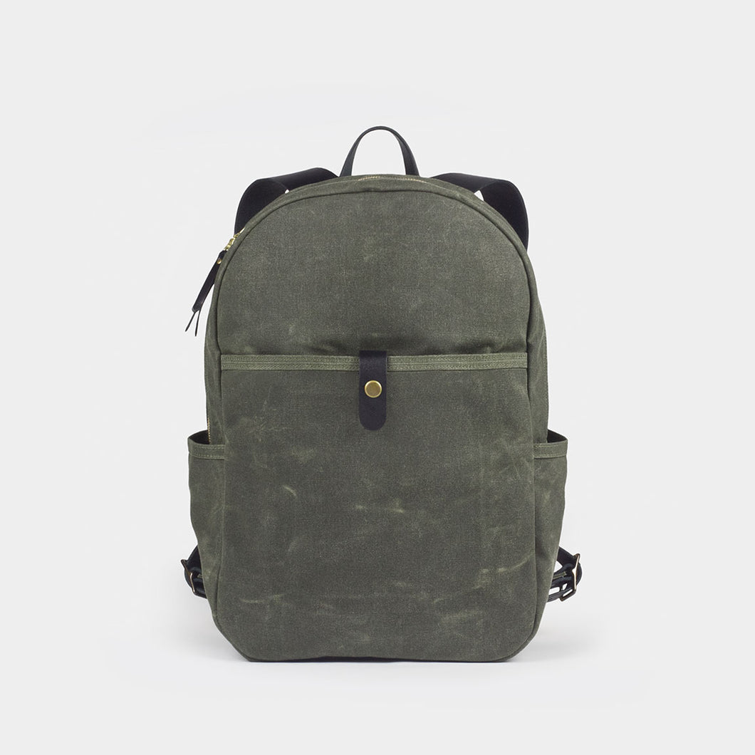 Waxed Canvas Backpack