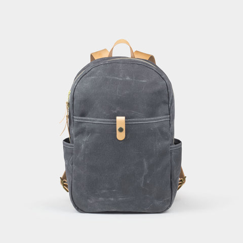 Waxed Canvas Backpack – Winter Session