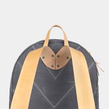 Load image into Gallery viewer, Small Waxed Canvas Backpack

