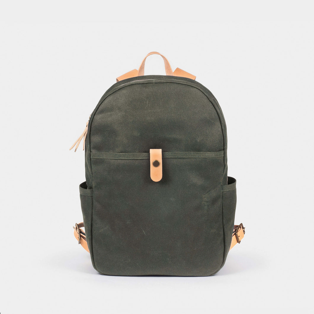 Waxed Canvas Backpack