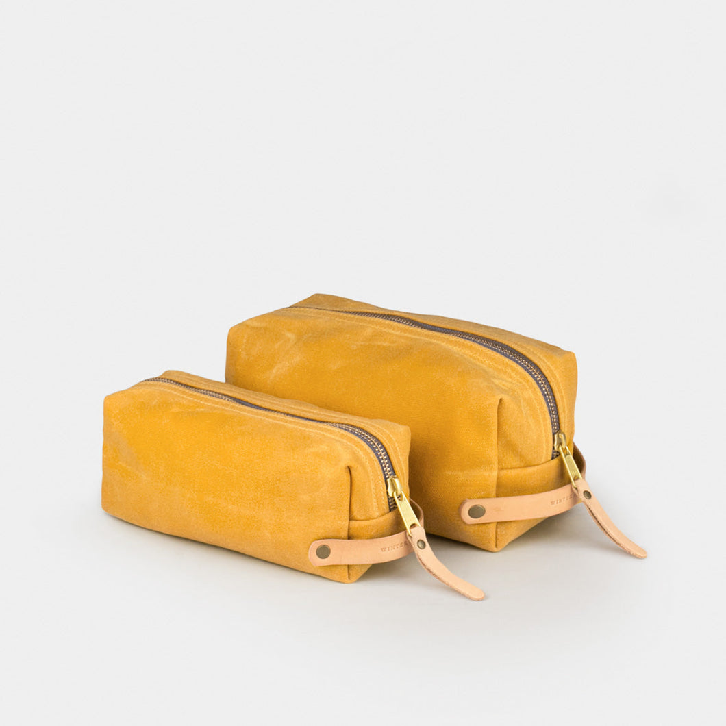 Waxed Canvas Dopp Kit