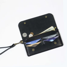 Load image into Gallery viewer, Long Trucker Wallet w/ Wristlet
