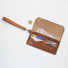 Load image into Gallery viewer, Long Trucker Wallet w/ Wristlet
