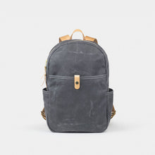 Load image into Gallery viewer, Small Waxed Canvas Backpack
