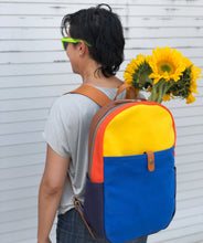 Load image into Gallery viewer, Waxed Canvas Backpack
